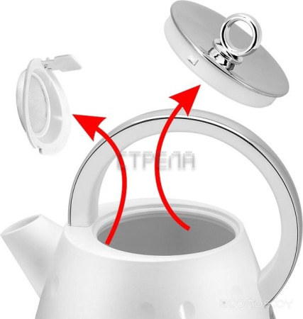 Электрический чайник Maunfeld MFK-647 (White)