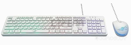 Клавиатура + мышь DIALOG KMGK-1707U (белый)