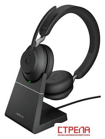 Офисная гарнитура Jabra Evolve2 65 MS Stereo USB-A Desk (черный)