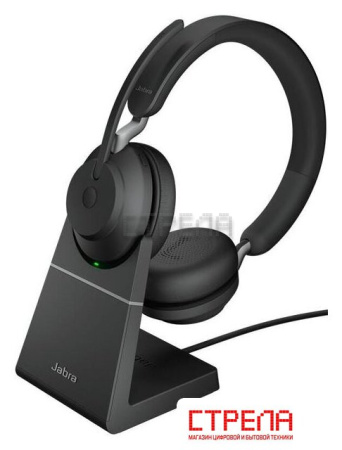 Офисная гарнитура Jabra Evolve2 65 MS Stereo USB-A Desk (черный)