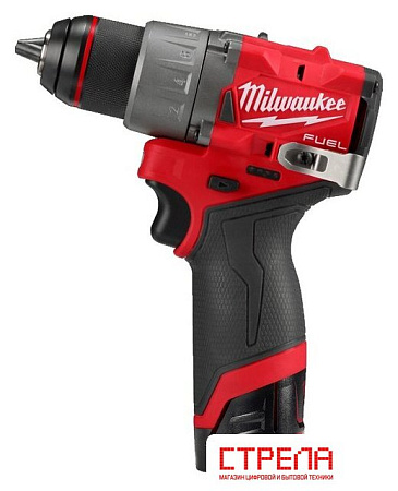 Дрель-шуруповерт Milwaukee M12 FUEL M12FDD2-202X 4933479873 (с 2-мя АКБ 2 Ач, кейс)
