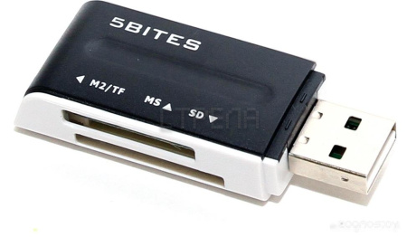 Карт-ридер 5bites RE2-102BK
