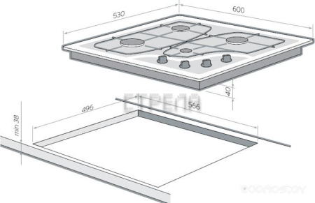 Варочная панель Hansa BHGI63112035