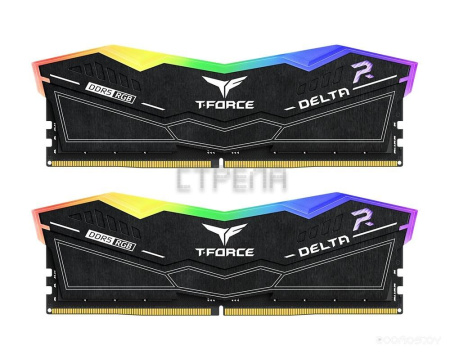 Оперативная память Team T-Force Delta RGB 2x32ГБ DDR5 6000 МГц FF3D564G6000HC38JDC01