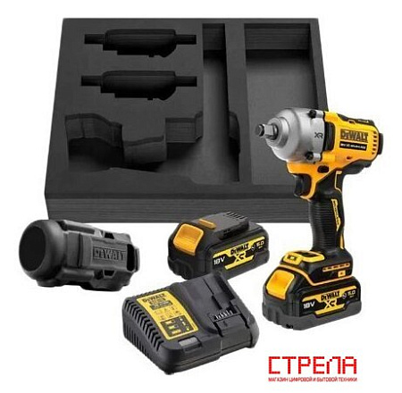 Гайковерт DeWalt DCF891P2G (с 2-мя АКБ, вкладыш для кейса)