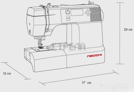 Компьютерная швейная машина Necchi 1500