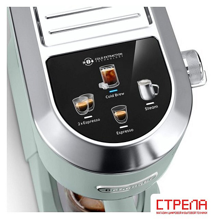 Рожковая кофеварка DeLonghi Dedica EC890.GR