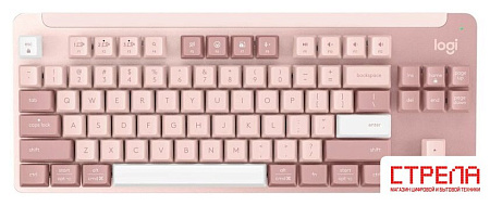 Клавиатура Logitech K855 920-011072 (розовый, с гравировкой)