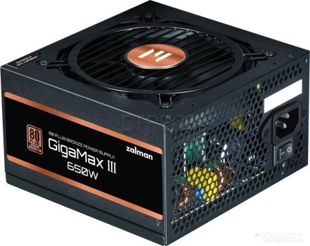 Блок питания ZALMAN GigaMax III 650W ZM650-GV3
