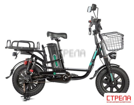Электровелосипед Gelbert Khan Monster 2 (черный)