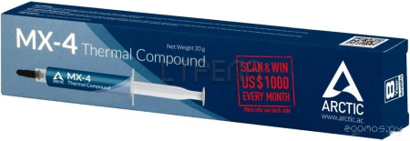 Термопаста Arctic MX-4 ACTCP00001B (20 г) без шпателя