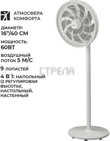 Вентилятор Timberk T-SF1603