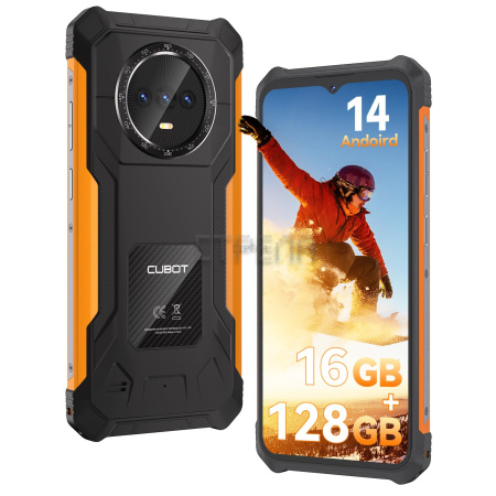 Смартфон CUBOT KingKong ES 6GB/128GB (черный/оранжевый)