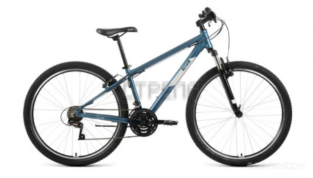 Велосипед ALTAIR AL 27.5 V (17, темно-синий/серебристый, 2022)