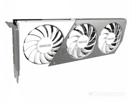 Видеокарта Inno3D GeForce RTX 4070 Ti X3 OC WHITE (N407T3-126XX-186148W)