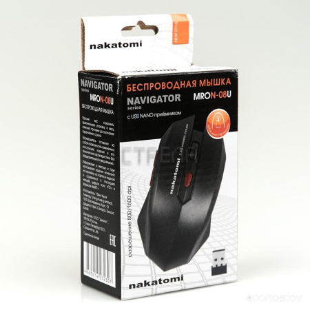 Мышь Nakatomi MRON-08U