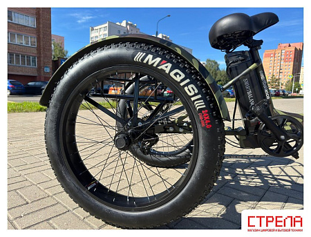 Электровелосипед Smart Balance Tank Trike 2024 (камуфляж)