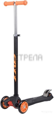 Трехколесный самокат Foxx Rainbow FX.RAINBOW.OR8 (черный/оранжевый)