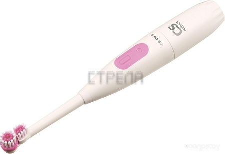 Электрическая зубная щетка CS Medica CS-466-W (белый/розовый)