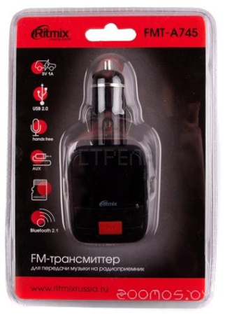 FM-модулятор Ritmix FMT-A745