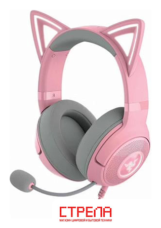 Наушники Razer Kraken Kitty V2 (розовый)