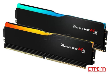 Оперативная память G.Skill Ripjaws M5 RGB 2x32ГБ DDR5 6000 МГц F5-6000J3040G32GX2-RM5RK