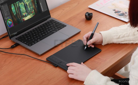 Графический планшет Huion Inspiroy 2 S H641P (черный)