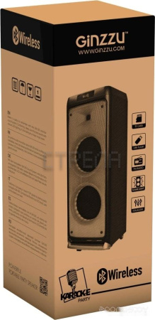 Колонка для вечеринок Ginzzu GM-205