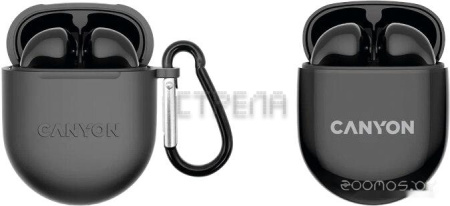 Наушники Canyon TWS-6 (черный)