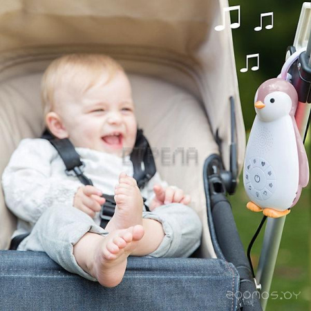 Интерактивная игрушка Zazu Пингвиненок Зои / ZA-ZOE-01 (серый)