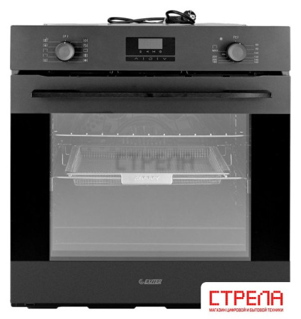 Электрический духовой шкаф Exiteq EXO-112 (черный матовый)