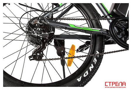 Электровелосипед Eltreco XT 850 (черный/синий)