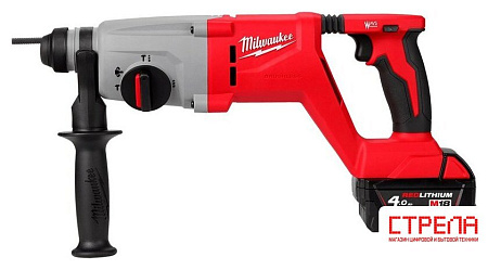 Перфоратор Milwaukee M18 M18BLHACD26-402X 4933492480 (с 2-мя АКБ, кейс)