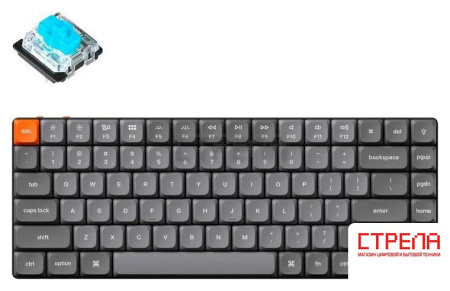 Клавиатура Keychron K3 Max RGB K3M-H2-RU (Gateron Low Profile Blue)