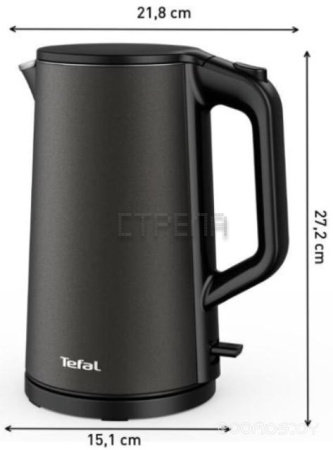 Электрический чайник Tefal DOUBLE LAYER KI583E10 (229702)