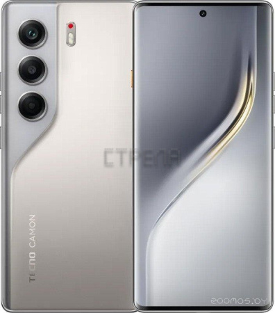 Телефон Tecno Camon 40 Pro 8GB/256GB (песочный титан)