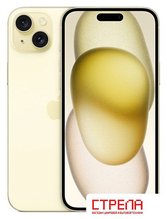 Телефон Apple iPhone 15 Plus 256GB (желтый)
