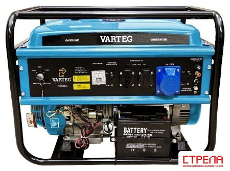 Бензиновый генератор Varteg G6500 E