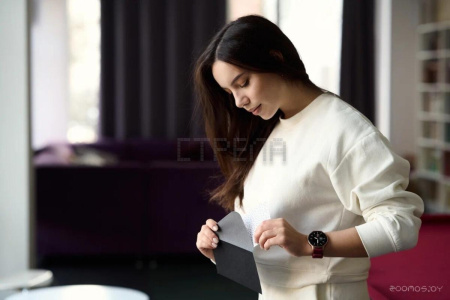 Умные часы Canyon Badian CNS-SW68RR (золотистый/бордовый)