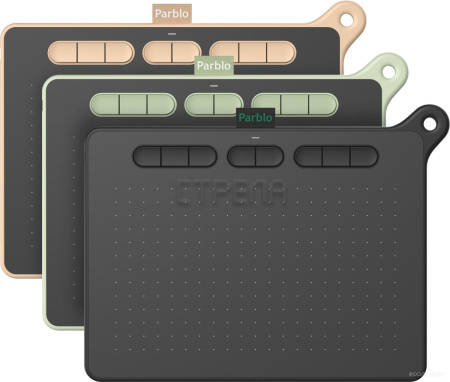 Графический планшет Parblo Ninos M (зеленый)