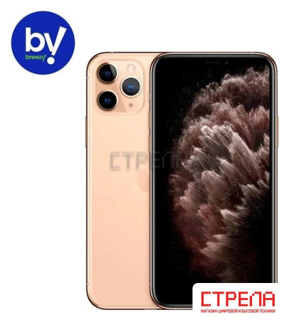 Телефон Apple iPhone 11 Pro 256GB Восстановленный by Breezy, грейд B (золотистый)