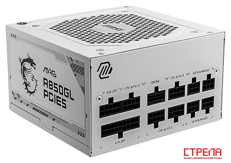 Блок питания MSI MAG A850GL PCIE5 WHITE