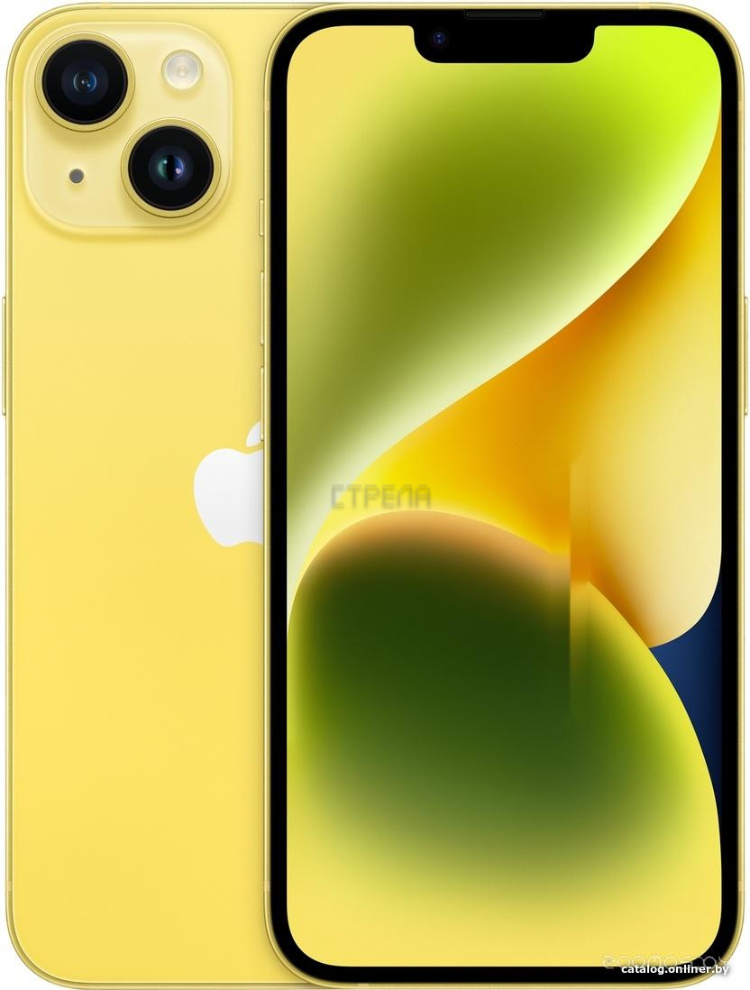 Купить Смартфон Apple iPhone 14 128GB (Yellow) (MR3F3) в Минске, цена  3099.00