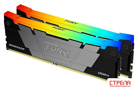 Оперативная память Kingston FURY Renegade RGB 8ГБ DDR4 3600 МГц KF436C16RB2A/8