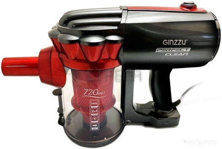 Пылесос Ginzzu VS118 (красный)