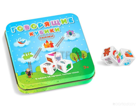 Настольная игра Десятое королевство Говорящие кубики. Сказки 03551