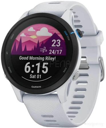 Умные часы Garmin Forerunner 255 Music (белый камень)