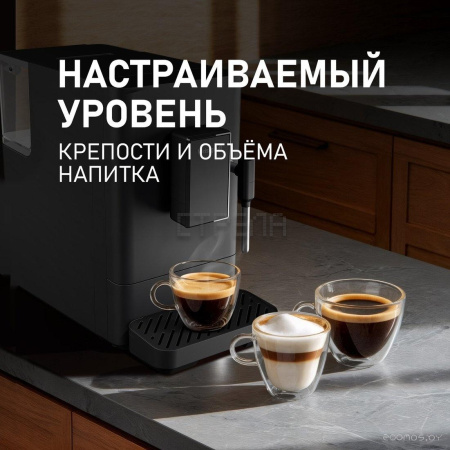 Кофемашина Weissgauff WCM-230 ColorTouch Cappuccino Nero