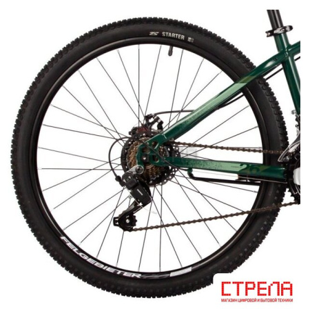 Велосипед Foxx Caiman 27.5 р.16 2025 27SHD.CAIMAN.16GN5 (зеленый)