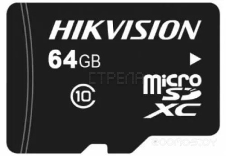 Карта памяти Hikvision microSDXC HS-TF-C1/64G 64GB
